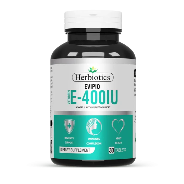 Herbiotics Evipio Vitamin E 400 IU – 30 Tablets