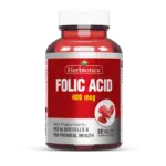 Herbiotics Folic Acid 400 mcg 60 Tablets