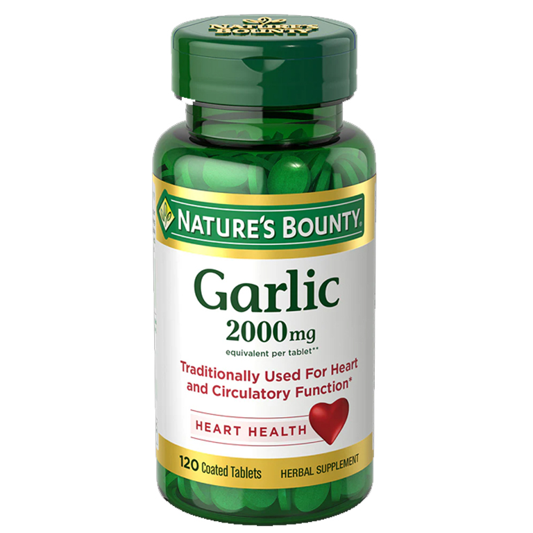 Nature’s Bounty Garlic 2000mg – 120 Tablets