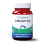 Nutrifactor Ginseng  250 mg Herbal Energy & Vitality Support 30 Capsules