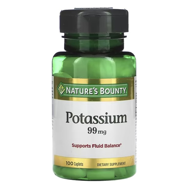 Nature’s Bounty Potassium 99mg – 100 Caplets