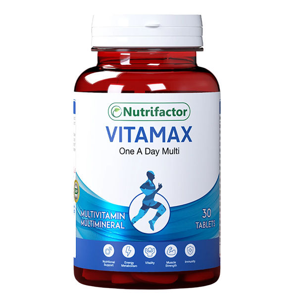 Nutrifactor Vitamax Men One A Day Multi – 30 Tablets