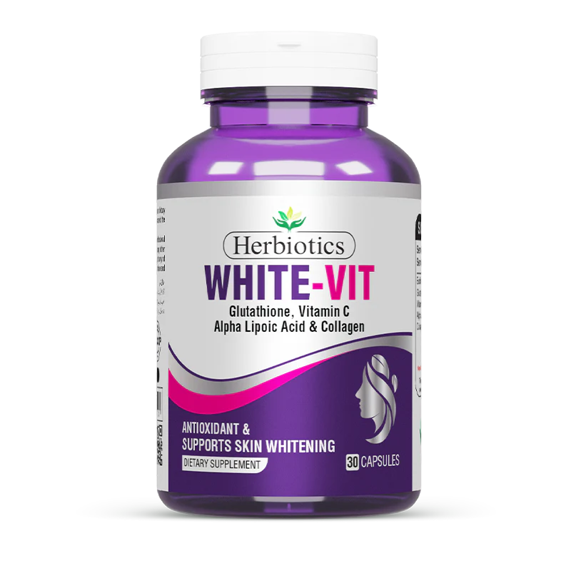 White Vit 30 Capsules Herbiotics