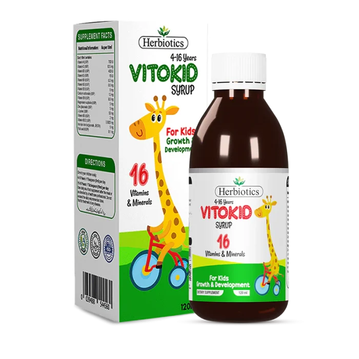 Herbiotics Vitokid Syrup  120ml