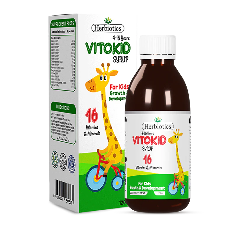 Herbiotics Vitokid Syrup  120ml