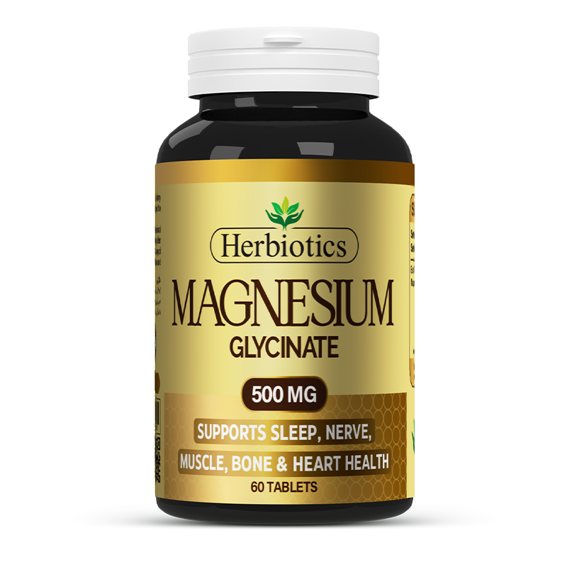 Magnesium Glycinate 500 mg Herbiotics
