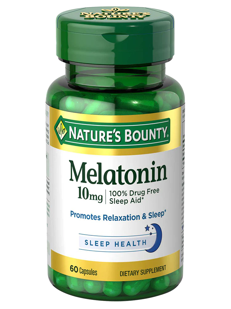 Nature’s Bounty Melatonin 10mg – 60 CapsuleS