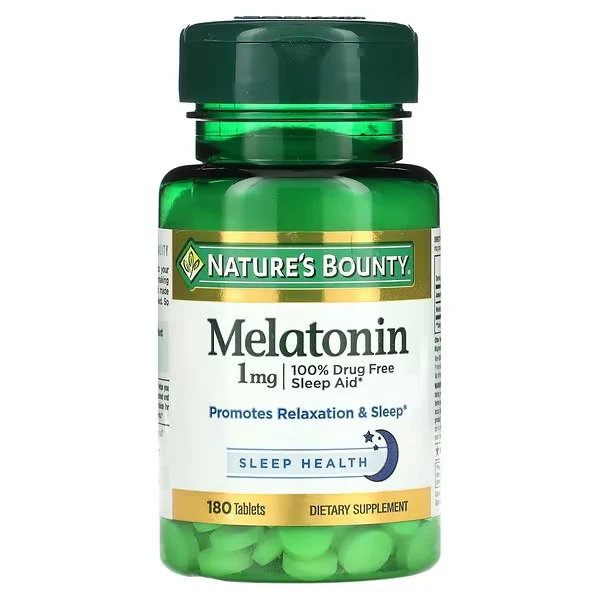 Nature's Bounty Melatonin 1mg – 180 Tablets