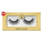 3D Eyelashes (Natural-Straight-Medium Length) Clazona
