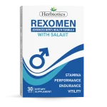 Rexomen with Shilajit – Vitality & Performance Support – 30 Capsules