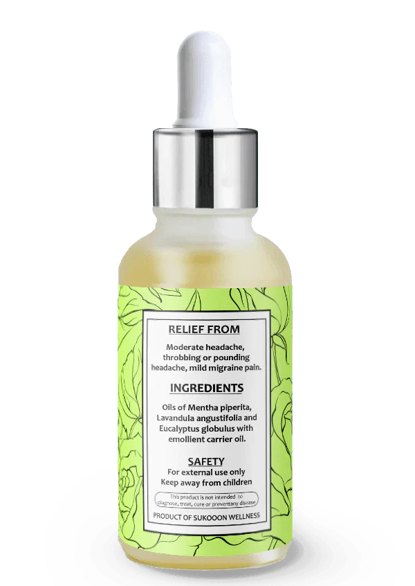 Sukooon RELAXO Herbal Massage Oil 30ML - Image 2