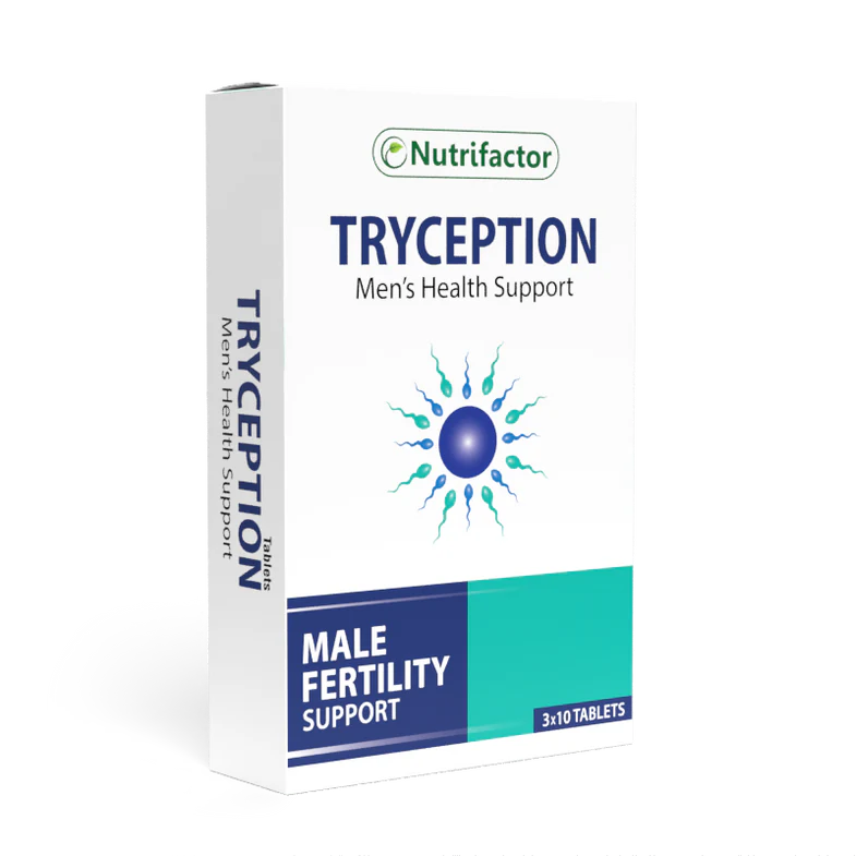 Nutrifactor Tryception – Male Fertility & Reproductive Health – 30 Tablets