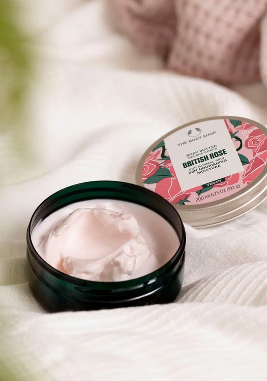 The Body Shop British Rose Body Butter – 200 ml - Image 2