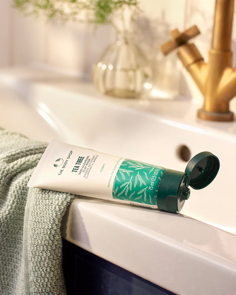 The Body Shop Tea Tree Skin Clearing Clay Mask – 75 ml - Image 2