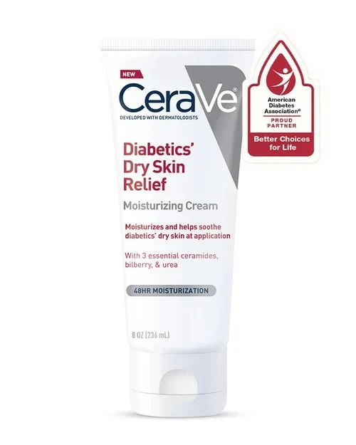 CeraVe Diabetics’ Dry Skin Relief Moisturizing Cream – 236 ml