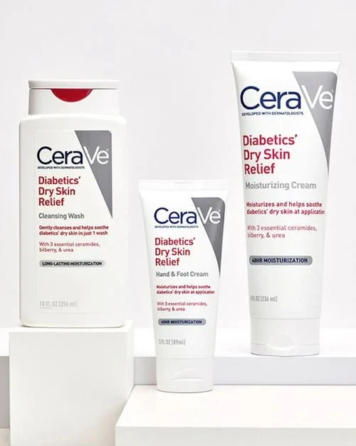 CeraVe Diabetics’ Dry Skin Relief Moisturizing Cream – 236 ml - Image 4