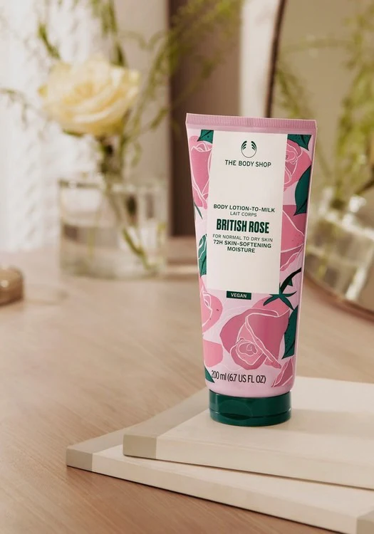 The Body Shop British Rose Lotion to Milk – 200 ml - Image 2
