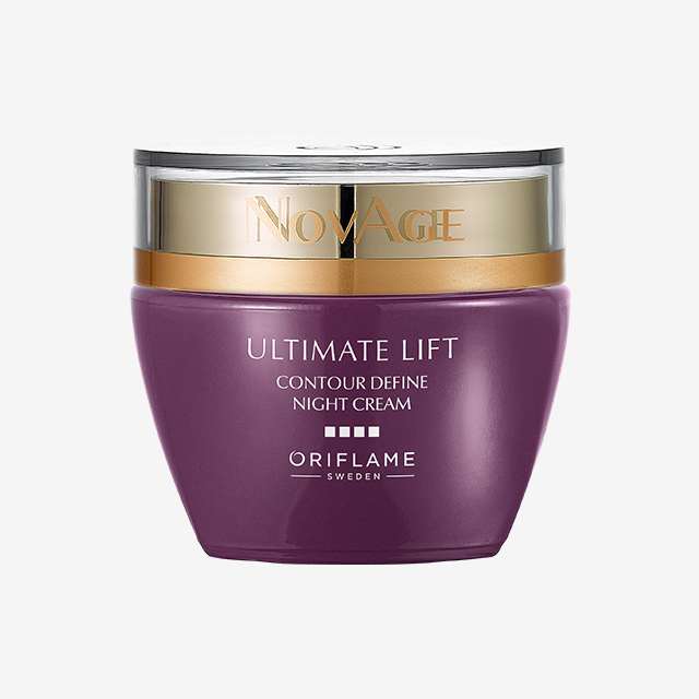 Oriflame NovAge Ultimate Lift Contour Define Night Cream – Firming & Hydrating Care (50ml)