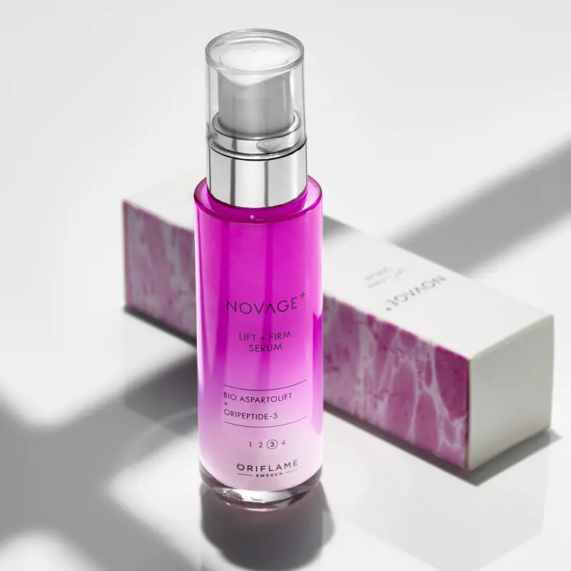 Oriflame NovAge+ Lift + Firm Serum – Advanced Skin Firming Care (30ml) - Image 3