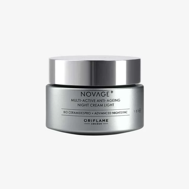 Oriflame NovAge+ Multi‑Active Anti‑Ageing Night Cream Light – 50 ml - Image 7