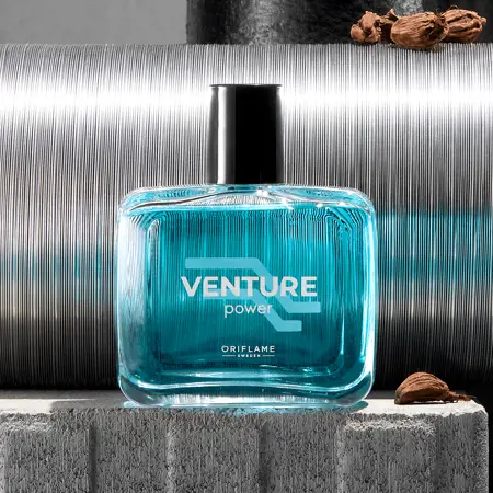 Oriflame Venture Power Eau de Toilette for Men – Fresh Aromatic Fragrance (100ml) - Image 2