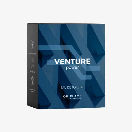Oriflame Venture Power Eau de Toilette for Men – Fresh Aromatic Fragrance (100ml) - Image 5