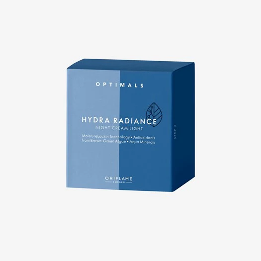 Oriflame Optimals Hydra Radiance Night Cream Light – 50 ml - Image 4