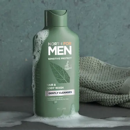 Oriflame North For Men Sensitive Protect Hair & Body Wash – 250 ml - Image 2