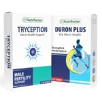 Nutrifactor Tryception +  Duron Plus Men’s Vitality Bundle  Fertility, Strength & Performance Support