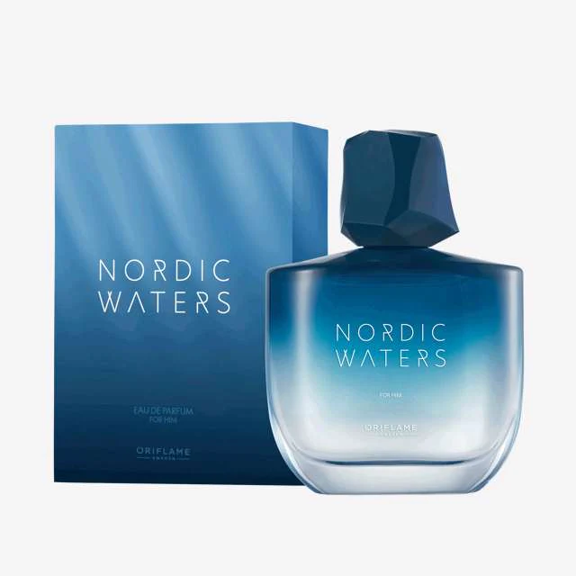 Oriflame Nordic Water for Him Men’s Perfume – 75 ml - Image 4