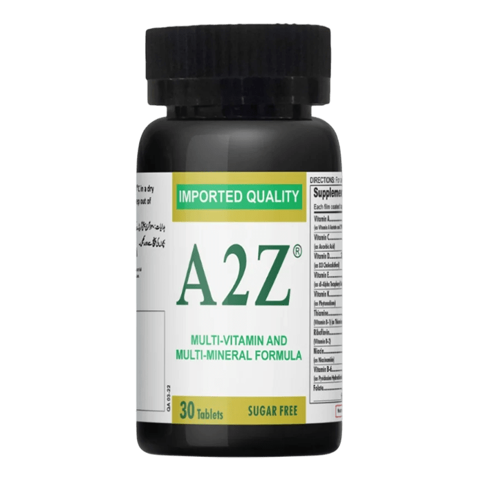 A2Z Multivitamin & Mineral – 30 Tablets | Sugar-Free | Sigma Pharma