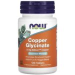 NOW Foods Copper Glycinate 3mg (Albion™) - 120 Tablets