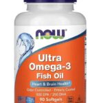 NOW Foods Ultra Omega 3 Fish Oil 90 Softgels