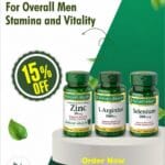 Vitality & Wellness Support Bundle – L-Arginine, Selenium & Zinc
