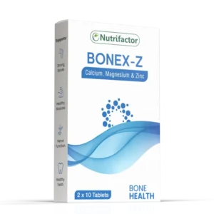 Nutrifactor Bonex-Z Calcium Magnesium Zinc 20 Tablets mineral supplement