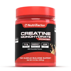 Nutrifactor Creatine Monohydrate Powder 3.4g Milk Chocolate Flavour 200g
