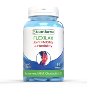 Nutrifactor Flexilax Joint Mobility and Flexibility supplement with Glucosamine, MSM, Chondroitin and D3, 60 tablets