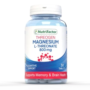 Nutrifactor Threogen Magnesium L-Threonate 800mg 30 tablets for cognitive support and brain health