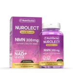 Nutrifactor NUROLECT NMN 300mg with CoQ10 30 Capsules for Healthy Aging