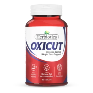 Herbiotics Oxicut 60 Tablets weight loss support supplement bottle